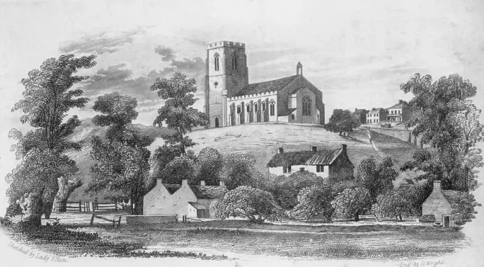 Framed Print : Clevedon New Church Framed Print : Clevedon New Church
