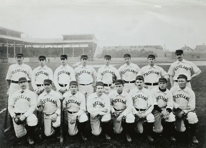 Framed Print : Cleveland Baseball Club Framed Print : Cleveland Baseball Club