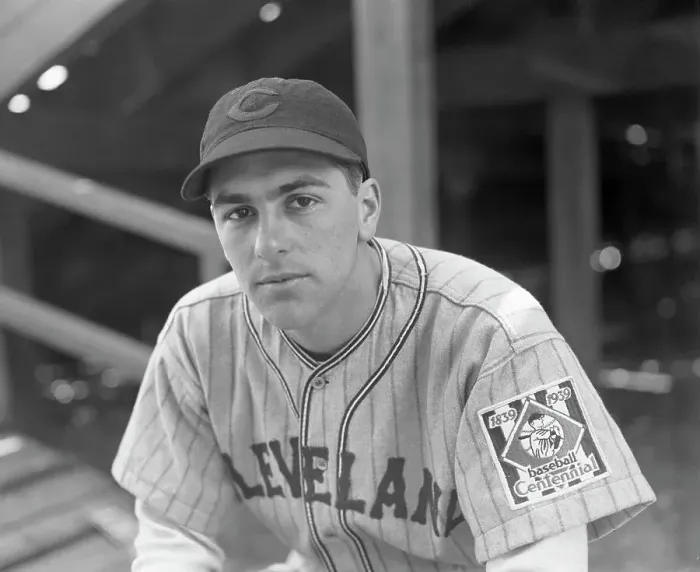 Framed Print : Cleveland Rookie Lou Boudreau in Serious Pose Framed Print : Cleveland Rookie Lou Boudreau in Serious Pose
