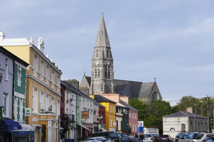 Framed Print : Clifden, Connemara, County Galway, Republic of Ireland, Europe