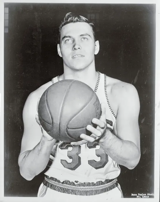 Framed Print : Cliff Hagen Holding Basketball Framed Print : Cliff Hagen Holding Basketball