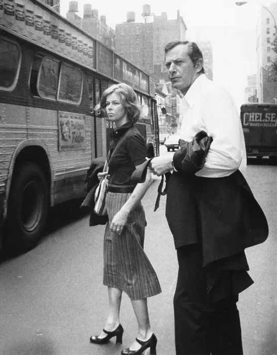 Framed Print : Clifford And Edith Irving Leaves Chelsea Hotel Framed Print : Clifford And Edith Irving Leaves Chelsea Hotel