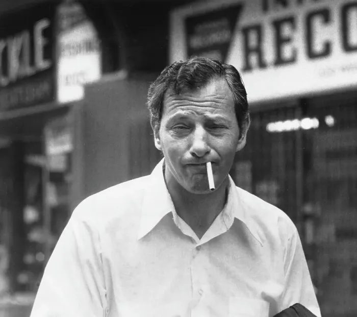 Framed Print : Clifford Irving With Cigarette In Mouth Framed Print : Clifford Irving With Cigarette In Mouth