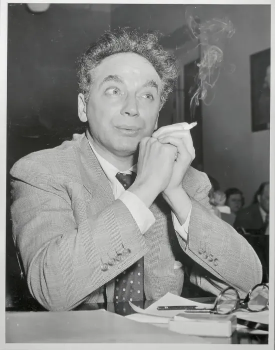 Framed Print : Clifford Odets Sitting and Smoking Framed Print : Clifford Odets Sitting and Smoking