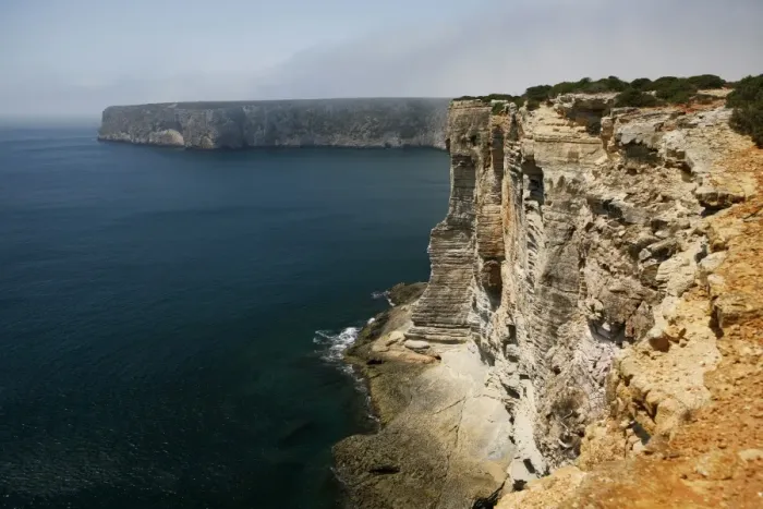 Framed Print : Cliffs, Atlantic coast, near Sagres, Portugal Framed Print : Cliffs, Atlantic coast, near Sagres, Portugal