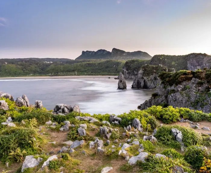 Framed Print : Cliffs in northern Okinawa in cape Hedo Framed Print : Cliffs in northern Okinawa in cape Hedo