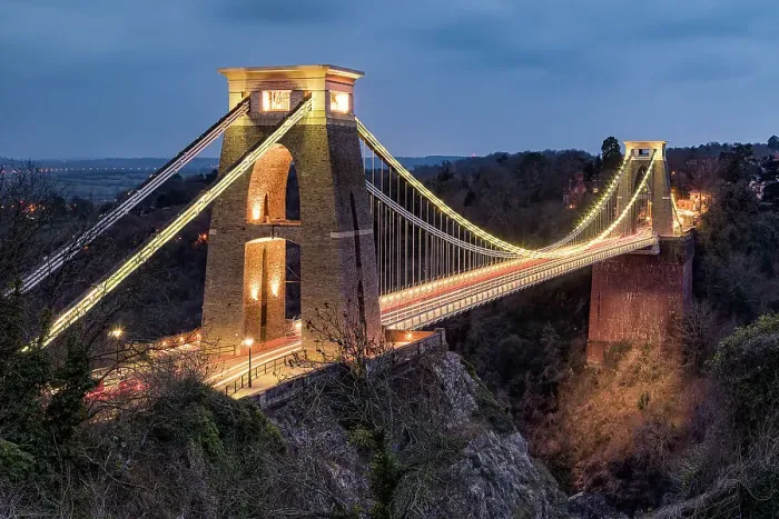 Framed Print : Clifton Suspension Bridge Sunset View Framed Print : Clifton Suspension Bridge Sunset View