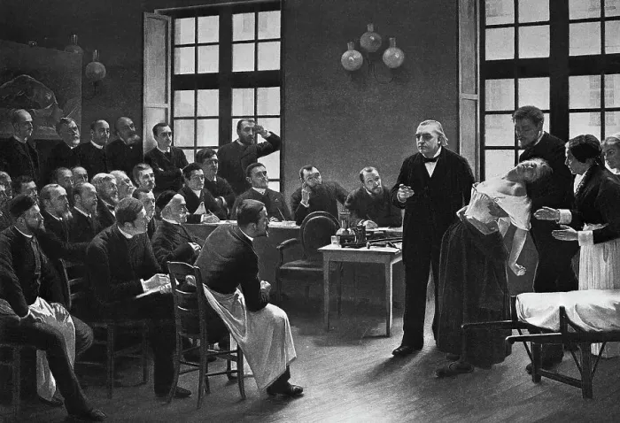 Framed Print : A Clinical Lesson at the Salpetreire by Pierre Andre Brouillet Framed Print : A Clinical Lesson at the Salpetreire by Pierre Andre Brouillet