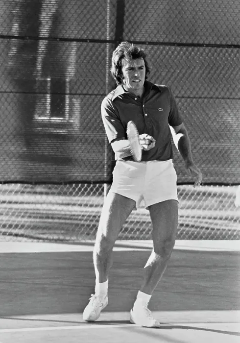 Framed Print : Clint On Court Framed Print : Clint On Court