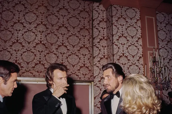 Framed Print : Clint Eastwood & James Brolin