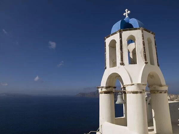 Clock tower, Santorini, Greece