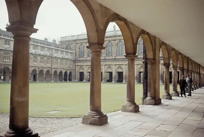 Framed Print : Cloisters At Trinity College Framed Print : Cloisters At Trinity College