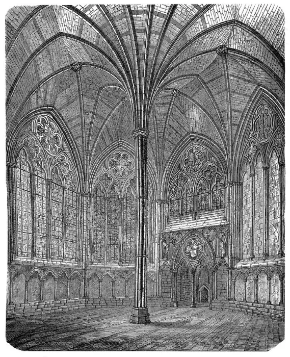 Framed Print : Cloisters of Westminster Abbey Framed Print : Cloisters of Westminster Abbey