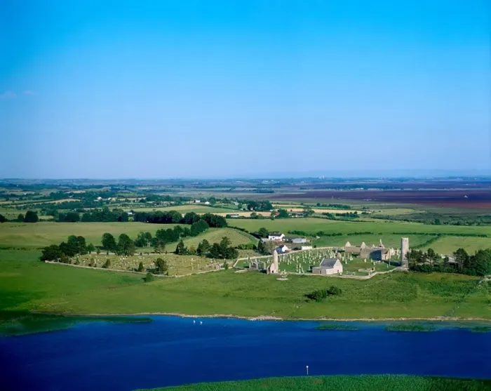 Framed Print : Clonmacnoise, River Shannon, Co Offaly, Ireland Framed Print : Clonmacnoise, River Shannon, Co Offaly, Ireland