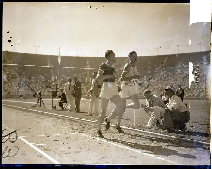 Framed Print : Close Finish of Olympic Race Framed Print : Close Finish of Olympic Race