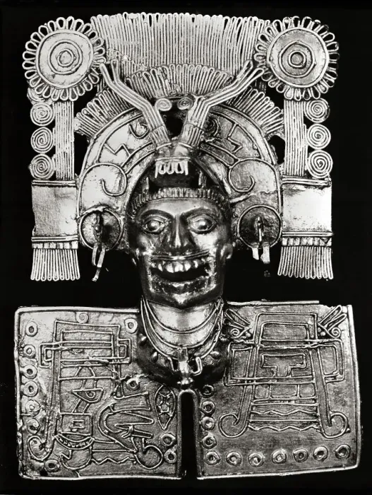 Framed Print : Close Up Of Gold Mixtantecutli, God Framed Print : Close Up Of Gold Mixtantecutli, God