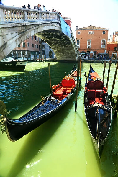 Close up of Gondola in Venice