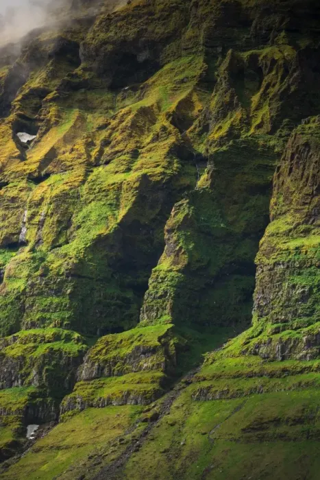 Framed Print : close up of iceland mountain landscape in Summer Framed Print : close up of iceland mountain landscape in Summer
