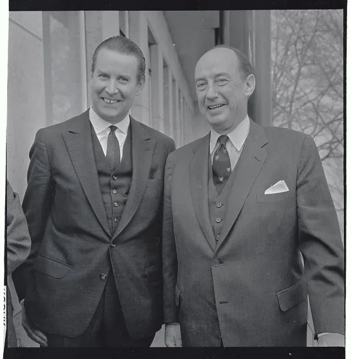 Framed Print : Close up Portrait of Adlai Stevenson Framed Print : Close up Portrait of Adlai Stevenson
