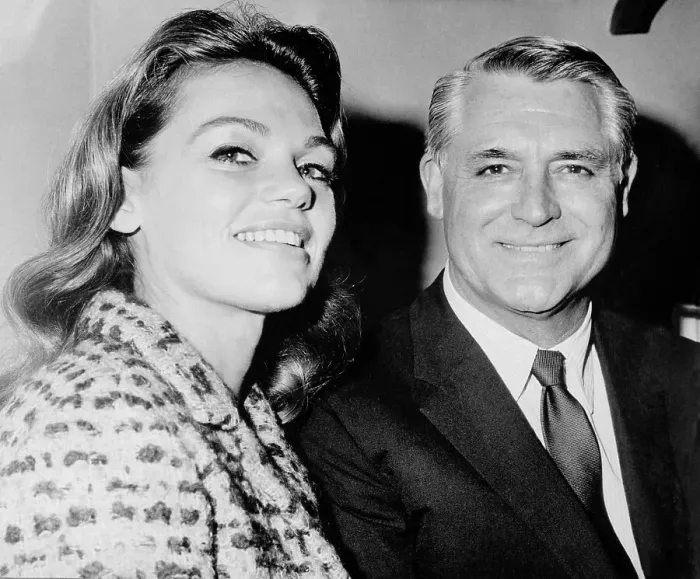 Framed Print : Close up Portrait of Cary Grant and Dyan Cannon Framed Print : Close up Portrait of Cary Grant and Dyan Cannon