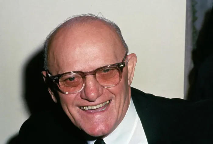 Framed Print : Close up Portrait of George Halas Framed Print : Close up Portrait of George Halas