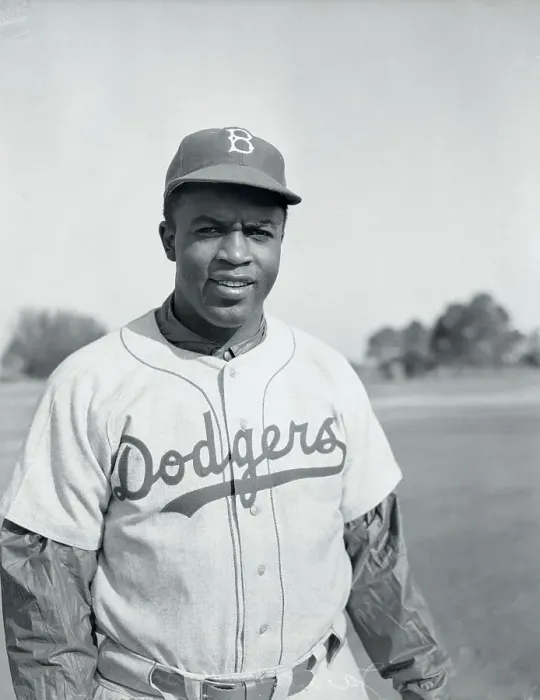 Framed Print : Close up Portrait of Jackie Robinson Smiling Framed Print : Close up Portrait of Jackie Robinson Smiling