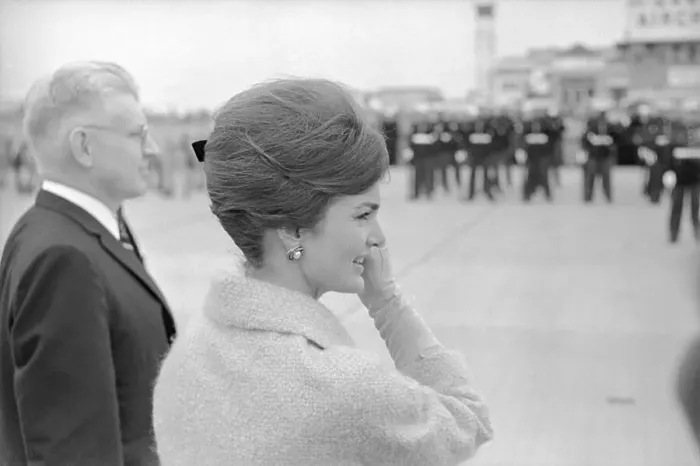 Framed Print : Close up Portrait of Jacqueline Kennedy Framed Print : Close up Portrait of Jacqueline Kennedy