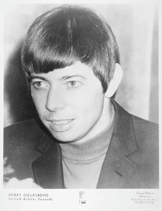 Framed Print : Close Up of Singer Bobby Goldsboro