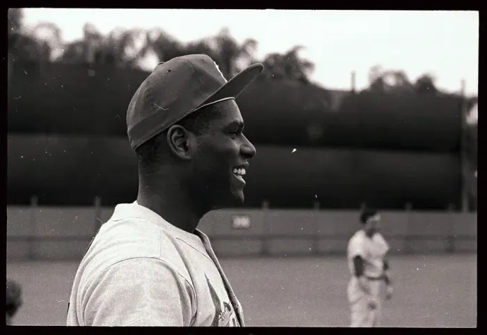 Framed Print : Close-Up of Bob Gibson in Uniform
