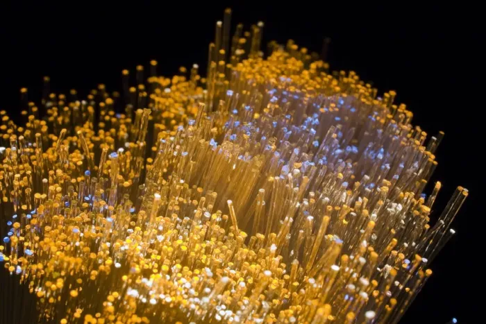 Framed Print : Close-up of fibre optics Framed Print : Close-up of fibre optics