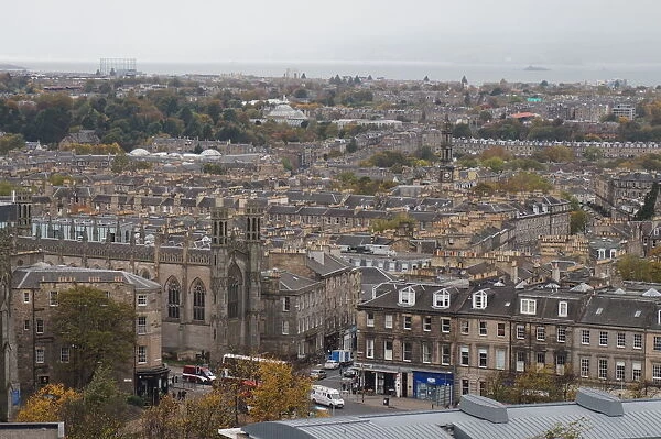 Close Up, Rooftops of Edinburgh, United Kingdom