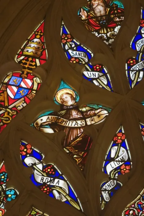 Framed Print : Close-up of stained glass ceiling in a church, Eglise St Pierre, Bordeaux, Aquitaine, France Framed Print : Close-up of stained glass ceiling in a church, Eglise St Pierre, Bordeaux, Aquitaine, France