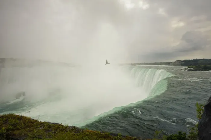Framed Print : Close-up view of Niagara Falls Canadian horseshoe falls Framed Print : Close-up view of Niagara Falls Canadian horseshoe falls