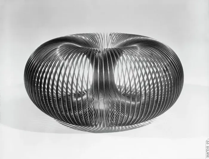 Framed Print : Close up View of American Toy Slinky Framed Print : Close up View of American Toy Slinky