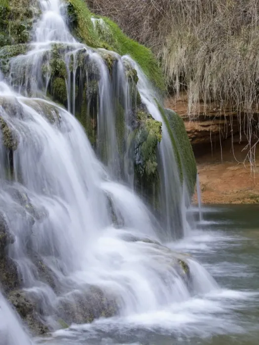 Framed Print : Close up of a waterfall Framed Print : Close up of a waterfall