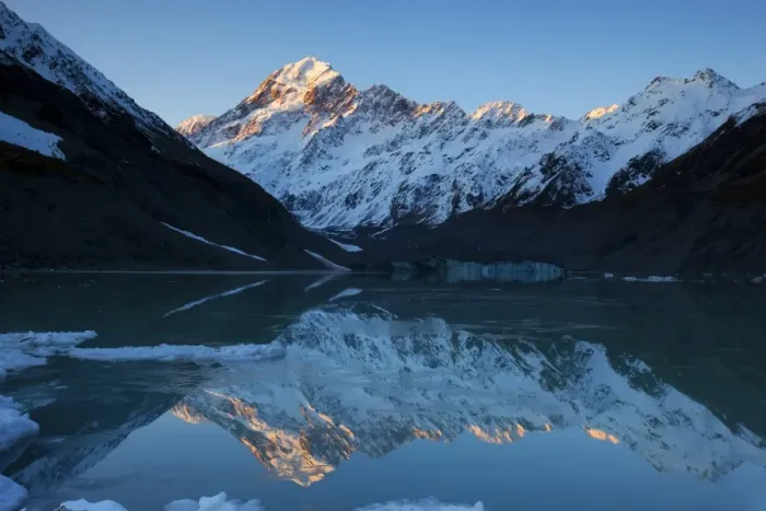 Framed Print : The Closest Look at Mt Cook, The Highest Mountain
