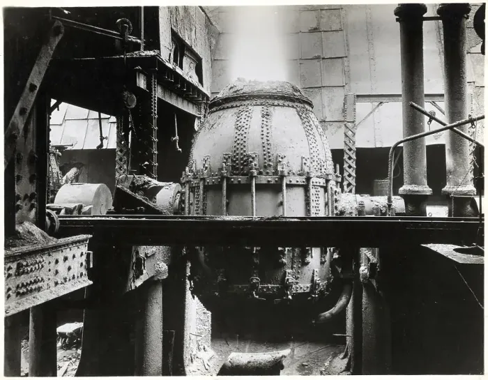 Framed Print : Closeup Of A Bessemer Converter; Steel Framed Print : Closeup Of A Bessemer Converter; Steel