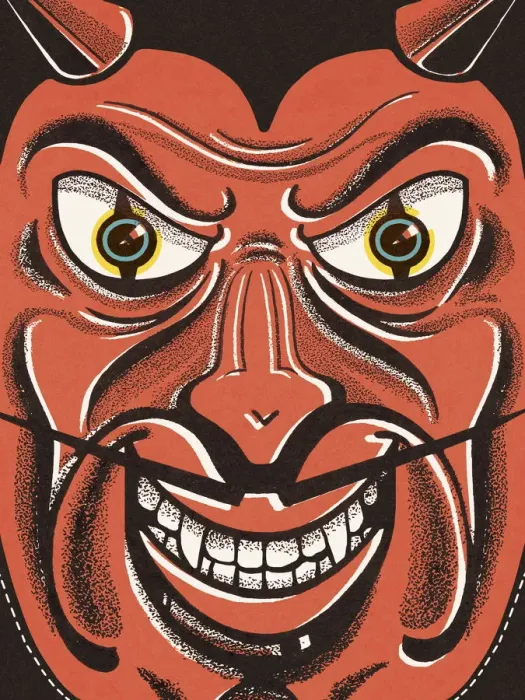 Framed Print : Closeup of the Devil Framed Print : Closeup of the Devil