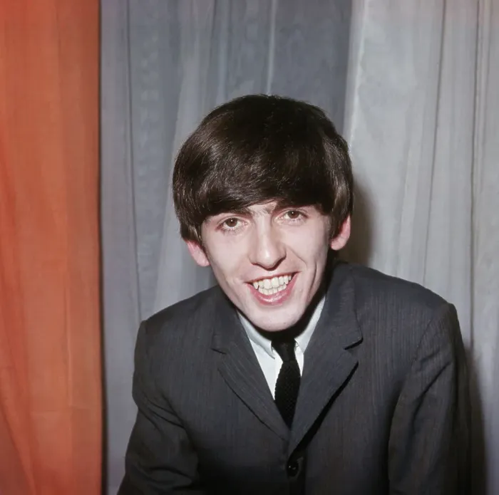 Framed Print : Closeup Photograph Of George Harrison Framed Print : Closeup Photograph Of George Harrison