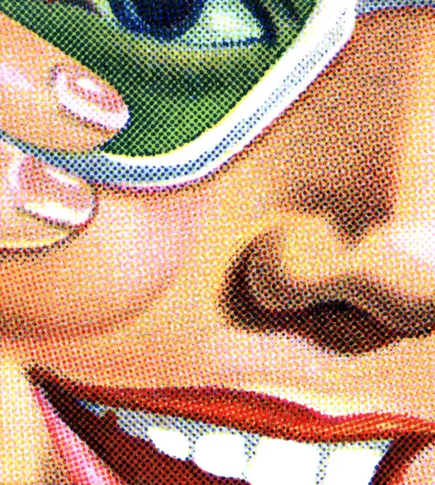 Framed Print : Closeup Smile