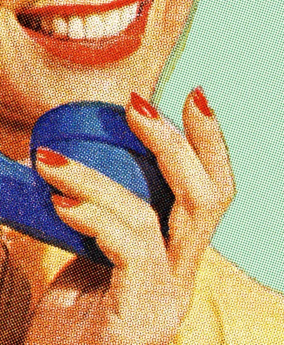 Framed Print : Closeup of Woman on the Phone Framed Print : Closeup of Woman on the Phone