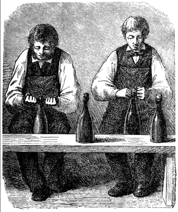 Framed Print : Closing bottles with wire Framed Print : Closing bottles with wire