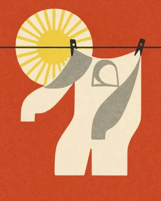 Framed Print : Clothing Hanging on a Clothesline Framed Print : Clothing Hanging on a Clothesline