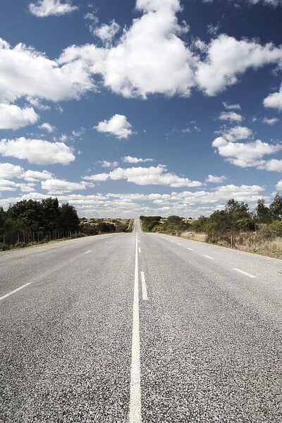 Cloud, Color Image, Day, Dividing Line, Eastern Cape, Grahamstown, Highway, Landscape