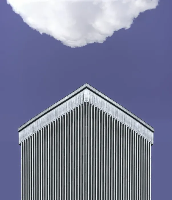 Framed Print : Cloud Over Columns Framed Print : Cloud Over Columns