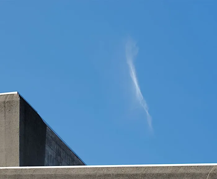 Framed Print : Cloud and Concrete Framed Print : Cloud and Concrete