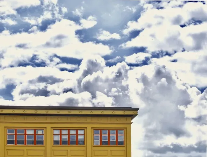 Framed Print : Cloud Contrast Framed Print : Cloud Contrast