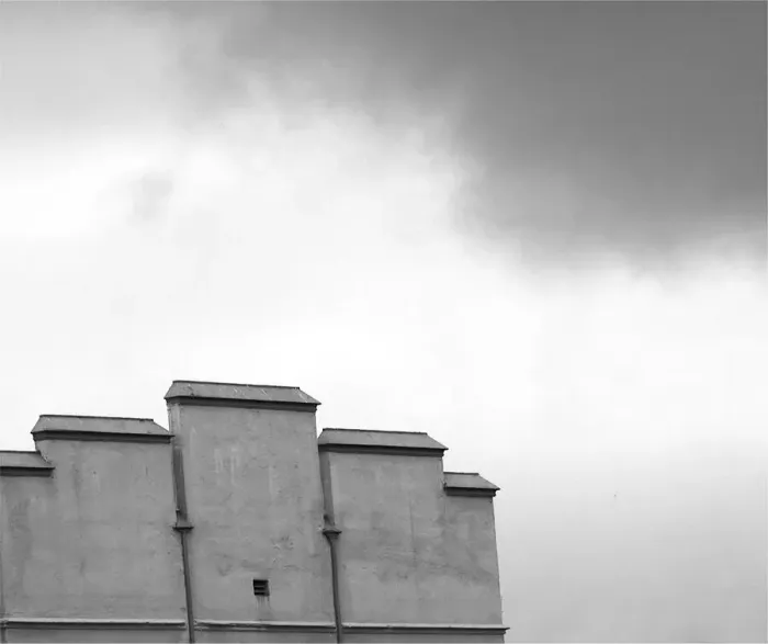 Framed Print : Clouded Architecture Framed Print : Clouded Architecture