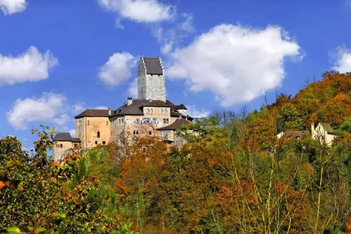 Framed Print : Clouds above Burg Kipfenberg castle with autumnal leaves, Kipfenberg, Naturpark Altmuehltal nature forest, Bavaria, Germany, Europe Framed Print : Clouds above Burg Kipfenberg castle with autumnal leaves, Kipfenberg, Naturpark Altmuehltal nature forest, Bavaria, Germany, Europe