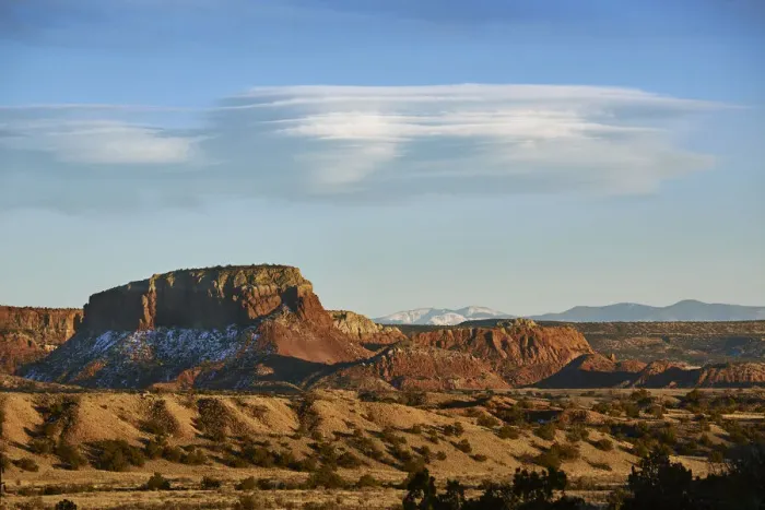 Framed Print : Clouds & Sunset, Abiquiu Framed Print : Clouds & Sunset, Abiquiu